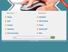 Tablet Screenshot of clickwish.com